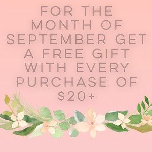FREE GIFT WITH PURCHASE!
